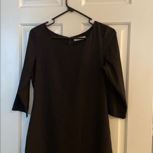 Black long sleeve dress